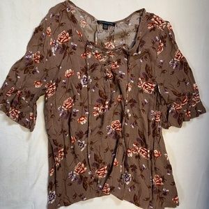 Pink Floral AE Mauve  Size M